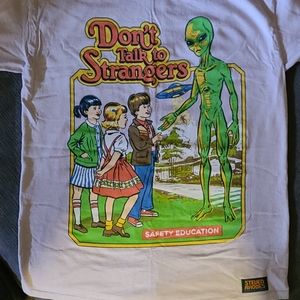 Don't Talk To Strangers Steven Rhodes T-Shirt